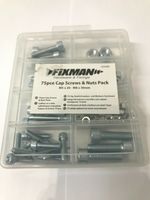 Fixman 520988 Cap Screws and Nuts Pack 75 Piece (M190)