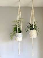Macrame Plant Hanger Indoor Rope Hanging Basket Ceiling Flower Pot Holder