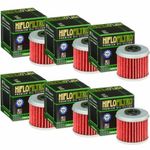 Fits Honda CRF 450 X CRF250 R 2005 -2026 Oil Filters HiFlofiltro HF116 Pack of 6