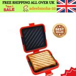 Toasted Sandwich Maker Machine Microwavable Waffle Maker Microwave Oven Toastie