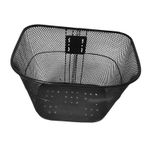 Bike Basket Storage Container Sturdy Heavy Duty Wire Mesh Sundries Carrying Bike