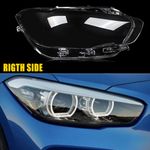 For BMW 1 Series F20 F21 15-19 LCI Front Headlight Lens Cover Right Driver Side