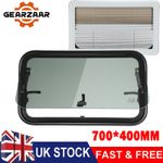 700*400mm Camper Van Cassette Windows Hinged Blind RV Caravan Motorhome Horsebox