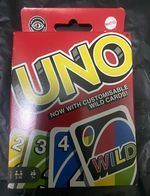 Mattel UNO Card Game Customisable Wild Cards 2-10 Players Age 7+