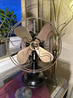 Antique 1920’s Brass Bladed Electric Fan