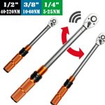 3 PCS MICROMETER TORQUE WRENCH KIT,1/4in, 3/8in, &1/2in. 5-25Nm 10-60Nm 40-220Nm
