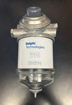 BOSCH DIESEL FUEL FILTER WATER TRAP PRIMER TOP C/W SHALLOW BOWL AND DRAIN PLUG