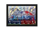 CHAMPIONS 2026 COVENTRY CITY SQUAD SIGNED (PRINTED) FRAMED PHOTO AUTOGRAPH PRINT