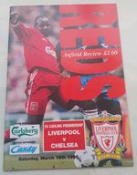Liverpool V Chelsea FA Carling Premiership 16/03/96 Matchday Programme VGC
