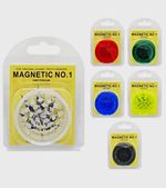 Magnetic No.1 Pocket Portable Plastic Grinder Plain Design