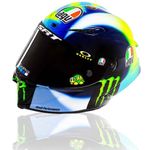 Valentino Rossi VR46 1:5 Scale Moto GP Mini Helmet Season 2021