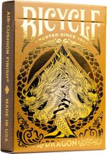 Bicycle: Gold Dragon Playing Cards - BRAND NEW AND SEALED - FREE SHIPPING