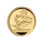 Royal Mint 1/40oz Gold Monopoly 90th Anniversary 2025 Proof Coin Limited 1250 