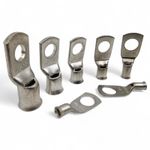 COPPER LUG TERMINAL BATTERY WELDING CABLE TUBE CONNECTOR RING CRIMP ALL SIZES