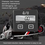 Inductive Engine RPM Meter Engine Tach Hour Meter Digital Tachometer Gauge