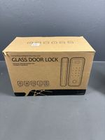 JD-669 Smart Glass Door Lock Biometric Fingerprint Keypad No-Drill Security Lock