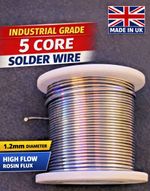 Solder Soldering Wire Premium Flux MULTICORE 1.2mm 60/40 Electronics PCB Repair