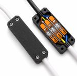 2-5 Core Inline Connector Box for WAGO 221-2411 | Terminal Options Multipacks UK