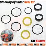 9pc Steering Hyd Seal Kit For Kubota BX1800D BX1830D BX2200D BX2230D BX22D BX23D
