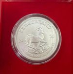UK 2026 Mint South African Krugerrand 1 oz .999 Silver Bullion Coin+protective