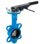 Butterfly Valves Stainless Steel Disc Wafer Pattern  Lever Operated. PN10/16