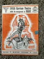 CAIRO 1945 ENSA GARRISON THEATRE programme ON APPROVAL