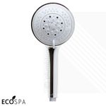 Triton Replacement Shower Handset 8 Modes Large 12cm Chrome Head Easy Clean