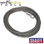Sealey Wire Rope (Ø10.3mm x 29m) for RW5675 Recovery Winch Automotive