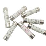 Fuses Domestic Household Plug Ceramic 1A 2A 3A 5A 7A 10A 13A Various Pack Sizes