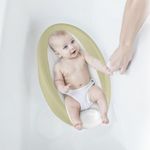 Baby Bath Support Dolu Non-Slip Bath Support for Newborns Bath Seat Eco Green