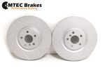 FOR BMW 128 ti M135i M235i X2 M35i F39 F40 F44 DIMPLED FRONT BRAKE DISCS 360mm