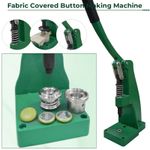 Fabric Covered Button Blue Machine, Adjustable DIY Tool Upholstery Button Maker