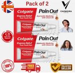 Colgate Pain Out Ayurvedic with Clove Oil Exp Relief from ToothPain X 2 (20g)