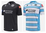 MEN's SHIRT Glasgow Warriors SHORT SLEEVE RUGBY TRAINING TOP JERSEY S-5XL