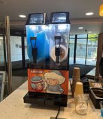 Eskimo Joe's Commercial 2-Bowl Frozen Slush Drink Machine Dispenser