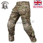 Tactical G3 Combat Trousers w/ Knee Pads Mens Airsoft Gen3 Camo Hunting Pants UK