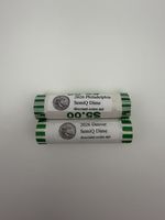 2026 P + D SemiQ Emerging Liberty Dime 2x $5 Roll 100 Coins - IN HAND