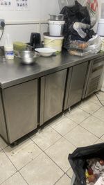 3 Doors Counter Fridge 