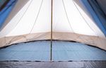 5M Bell Tent Mat (Semi-Circular) Blue & White Partially Recycled Plastic