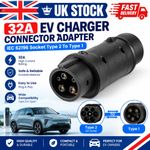 32A Type2 To Type 1 EV Charging Adaptor Electric Vehicles Charger Connector