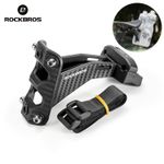 ROCKBROS Bicycle Saddle Bottle Cage Extension Bracket Black Nylon MTB Road Bike