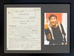 Frankie Howerd, Guaranteed Hand Signed Framed Original Contract 40x30cm & COA