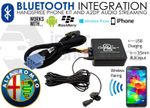 Alfa Romeo Brera Bluetooth streaming adapter handsfree calls CTAARBT001 AUX car