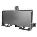 Uimoso Universal 3-point Skid Steer Plate 3/8" Skid Steer Attachment Plate