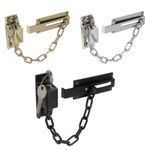 XFORT Locking Door Chain, Front Door Security Chain with Key Locking