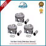 FORD FIESTA FOCUS CMAX BMAX MONDEO TOURNEO ECOBOOST 1.0L PISTON WITH RINGS - X3