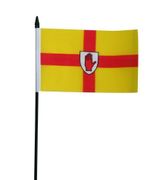 Ulster Ireland Small Hand Waving Flag 6" x 4"