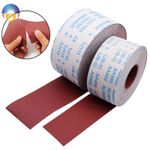 60-1000 Grit Emery Cloth Roll Polishing Sandpaper For Grinding Burnish Tool