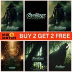 AVENGERS DOOMSDAY 2026 MOVIE POSTER PRINT A5 A4 A3 A3+