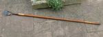 Vintage Dutch Hoe. Long wooden Handle Garden Tool. BULLDOG. Made in England.